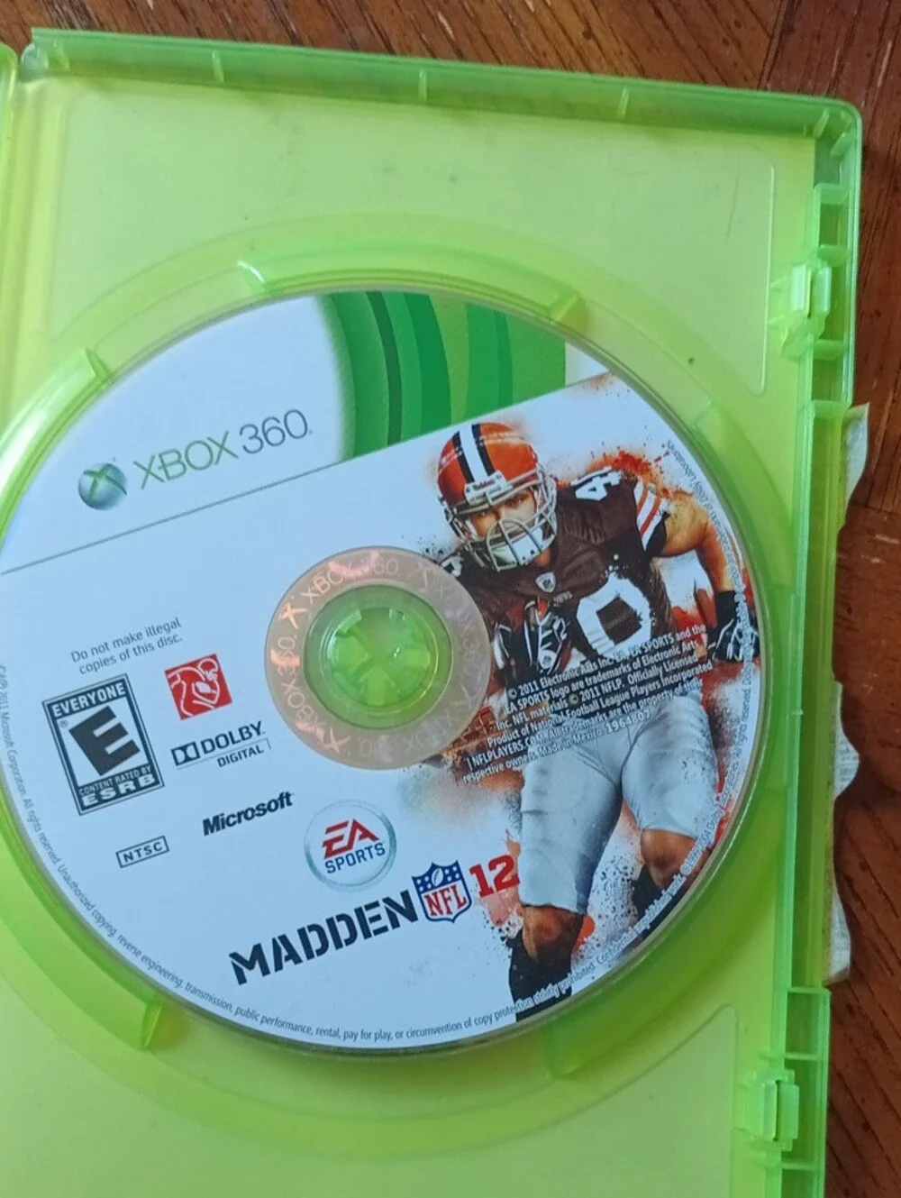 EA Sports Madden NFL 12 & Tiger Woods PGA Tour 2005 Bundle - Green Cases